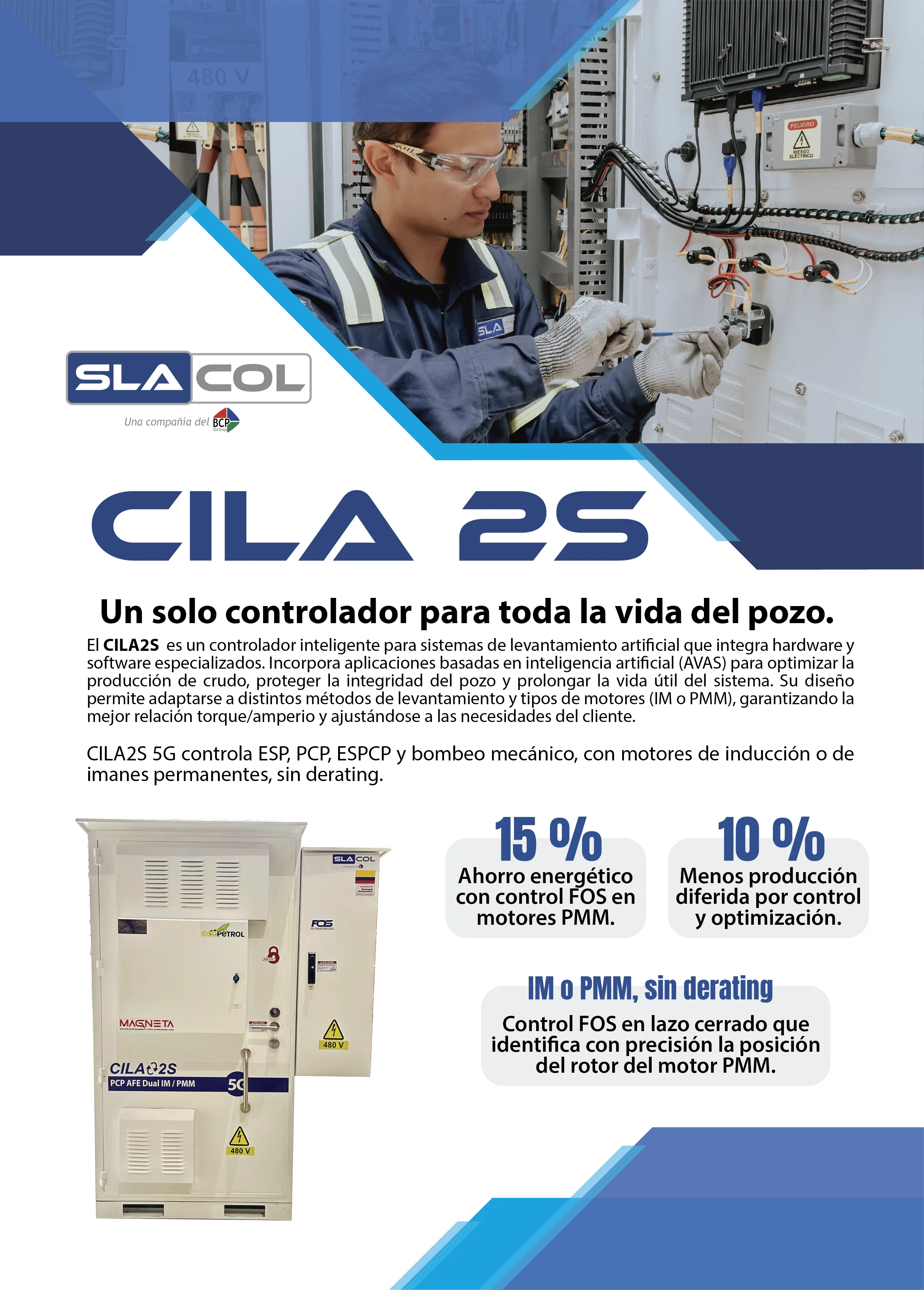 Portada del folleto de CILA 2S 5G