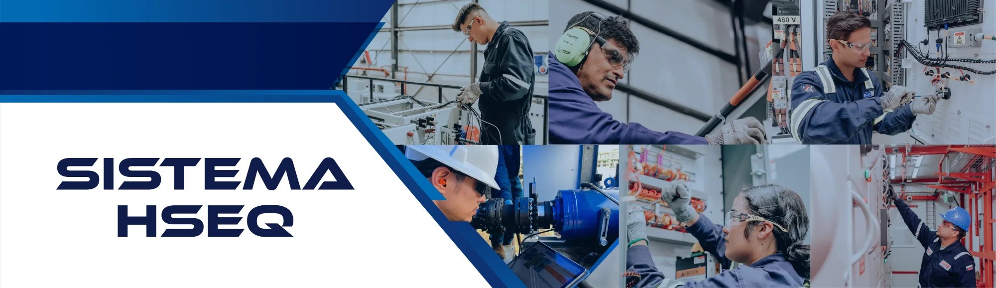 Personal de SLACOL en actividades de fabricación bajo el sistema HSEQ